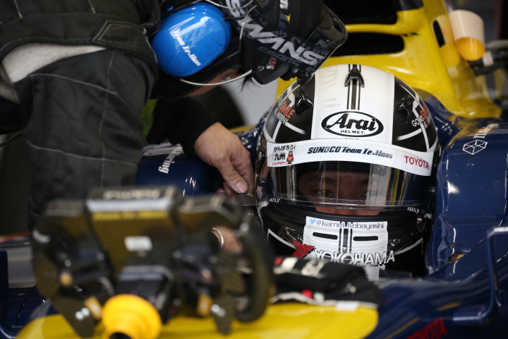 フリー走行: 小林可夢偉（SUNOCO TEAM LEMANS SF14）