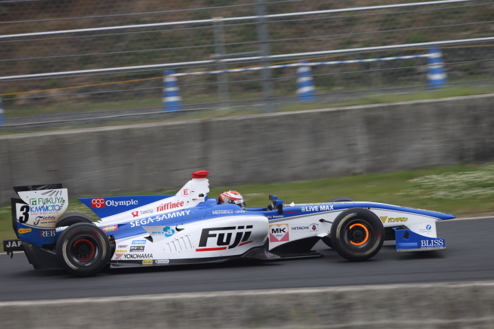 フリー走行: ジェームス・ロシター（フジ・コーポレーションKONDO SF14）