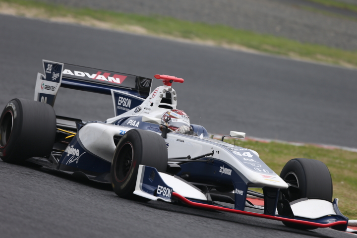 フリー走行: 中嶋大祐（NAKAJIMA RACING SF14）