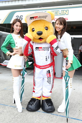 ピットウォーク: レースクイーン