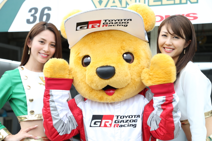 ピットウォーク: レースクイーン