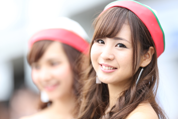 ピットウォーク: レースクイーン