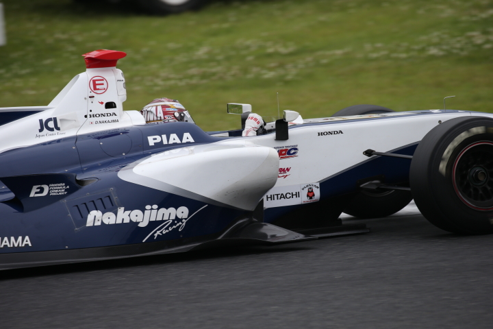 公式予選: 中嶋大祐（NAKAJIMA RACING SF14）