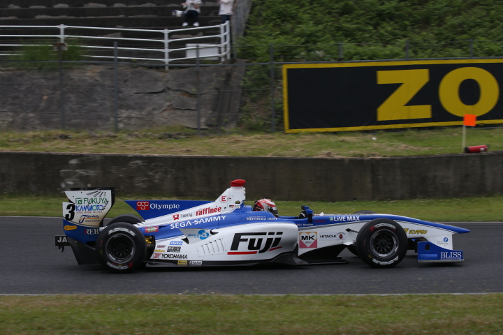 公式予選: ジェームス・ロシター（フジ・コーポレーションKONDO SF14）