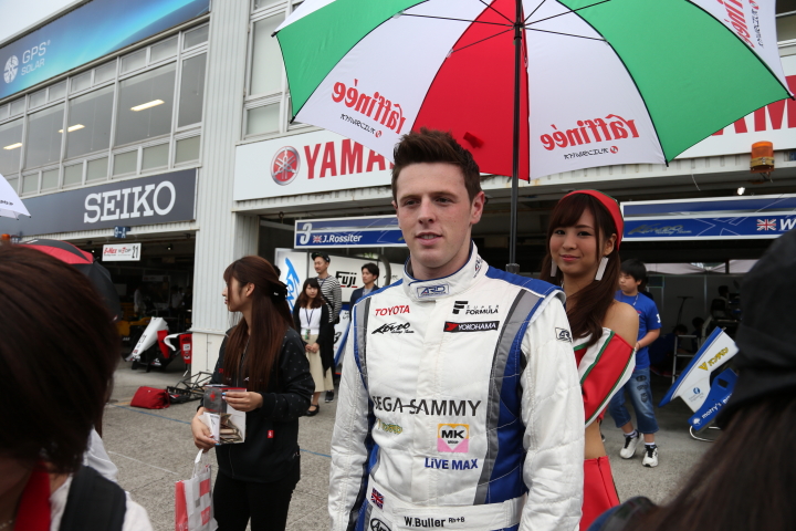 キッズピットウォーク: ウィリアム・ブラー（KONDO RACING）