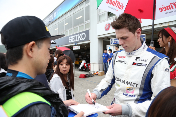 キッズピットウォーク: ウィリアム・ブラー（KONDO RACING）