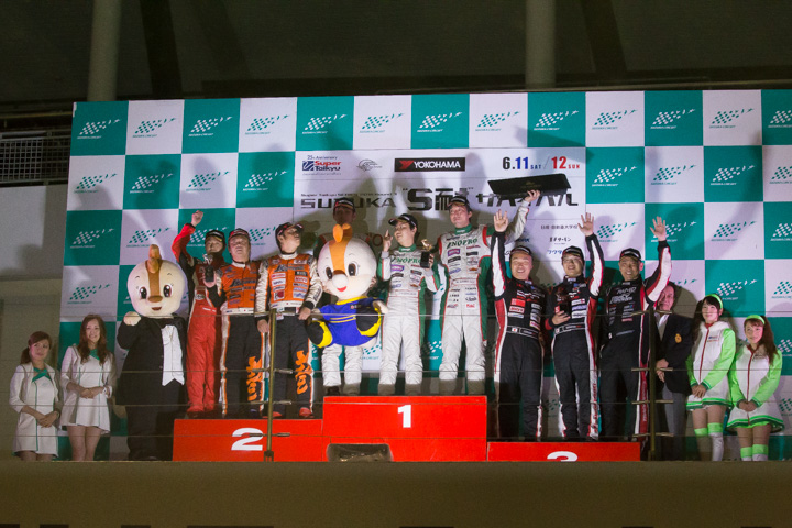 ST-5クラスの表彰式