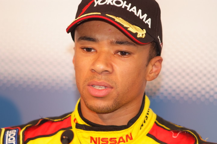 決勝記者会見: 優勝したヤン・マーデンボロー（B-Max Racing team with NDDP）