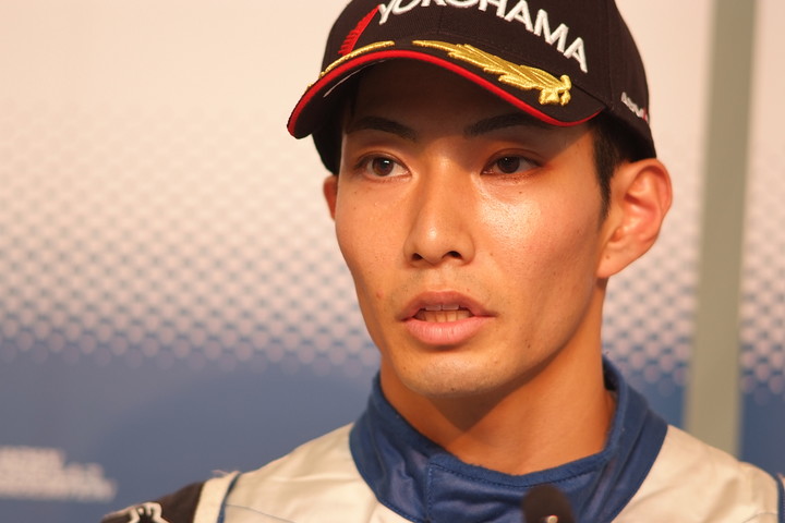 決勝記者会見: Nクラス優勝の松井孝允（TEAM SAMURAI）