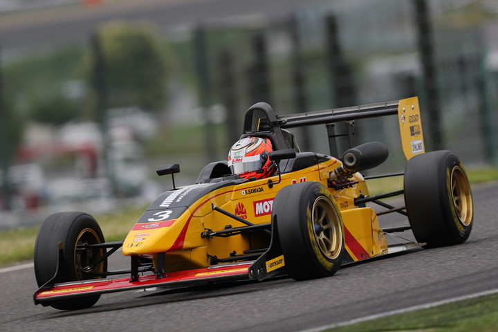 ポールポジションの澤田真治（B-MAX・RK01・TODA）