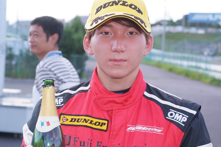 決勝3位の金澤力也（VSRランボルギーニF108）