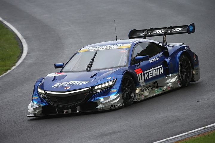 フリー走行: GT500クラストップタイムは塚越広大／小暮卓史組（KEIHIN NSX CONCEPT-GT）