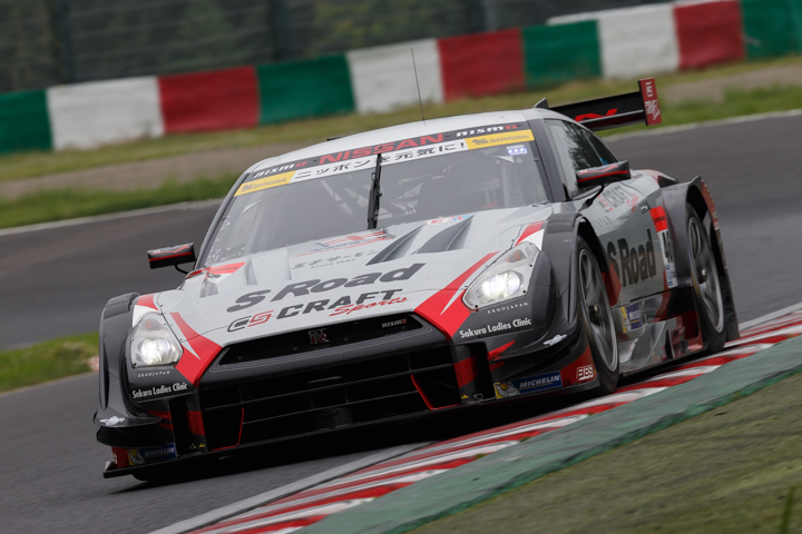 公式テスト鈴鹿1回目: GT500クラストップタイムは本山哲／千代勝正組（S Road CRAFTSPORTS GT-R）