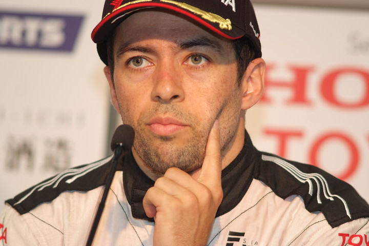 予選記者会見: 3位のジョアオ・パオロ・デ・オリベイラ（ITOCHU ENEX TEAM IMPUL）