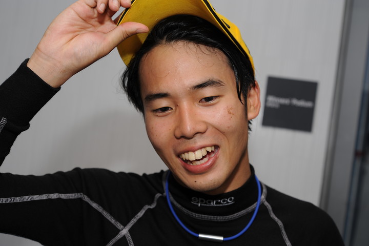 優勝した平木湧也（Le Beausset Motorsports）