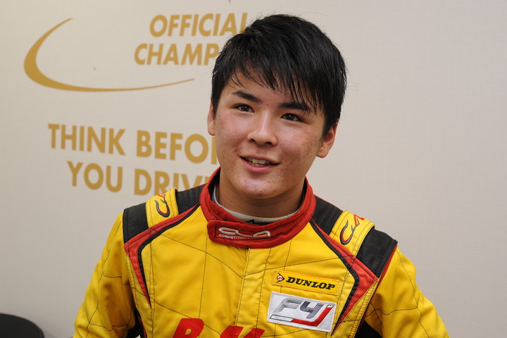 決勝3位の澤田真治（B-Max RACING TEAM）