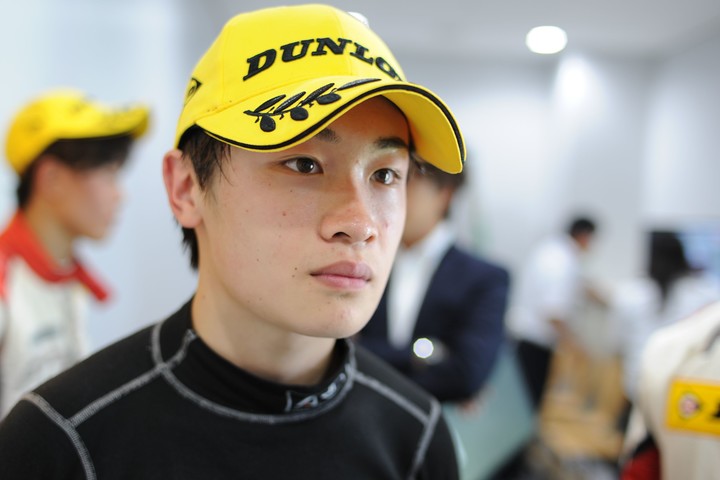 決勝3位の阪口晴南（Hondaフォーミュラ・ドリーム・プロジェクト）