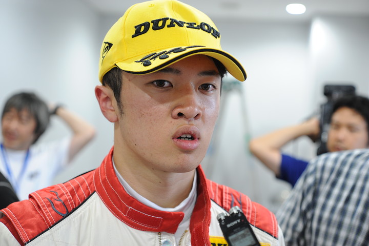 優勝した宮田莉朋（トムススピリット）