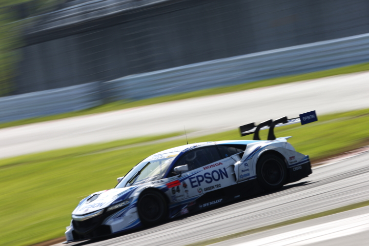 決勝レース: ベルトラン・バゲット（Epson NSX CONCEPT-GT）