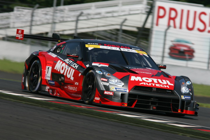 GT500クラス予選3位の松田次生／ロニー・クインタレッリ組（MOTUL AUTECH GT-R）