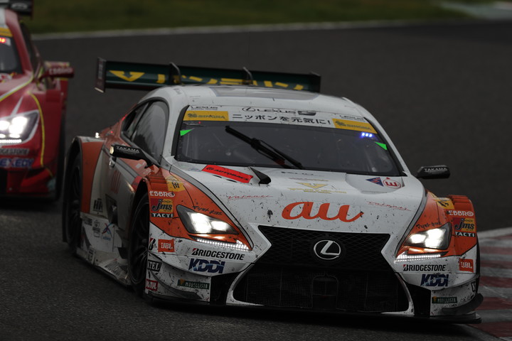 GT500クラス決勝2位は伊藤大輔／ニック・キャシディ組（au TOM'S RC F）