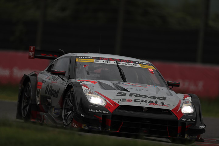 GT500クラス決勝3位は本山哲／高星明誠組（S Road CRAFTSPORTS GT-R）