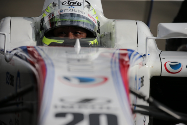 占有走行: 関口雄飛（ITOCHU ENEX TEAM IMPUL SF14）