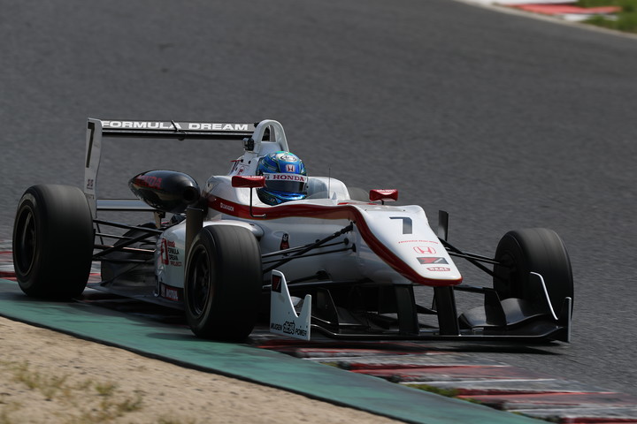 決勝2位は阪口晴南（HFDP RACING F312）