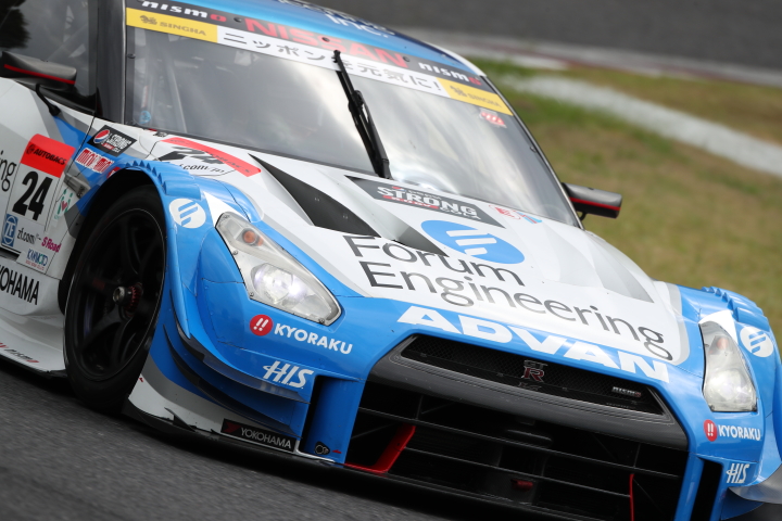 公式練習: 佐々木大樹（フォーラムエンジニアリングADVAN GT-R）