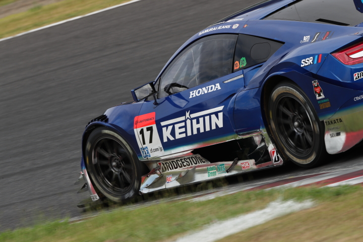 公式練習: 塚越広大／小暮卓史組（KEIHIN NSX CONCEPT-GT）