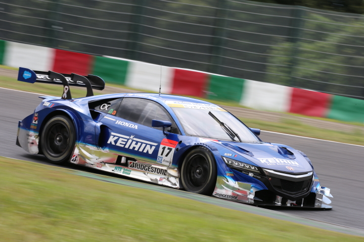 公式練習: 塚越広大／小暮卓史組（KEIHIN NSX CONCEPT-GT）