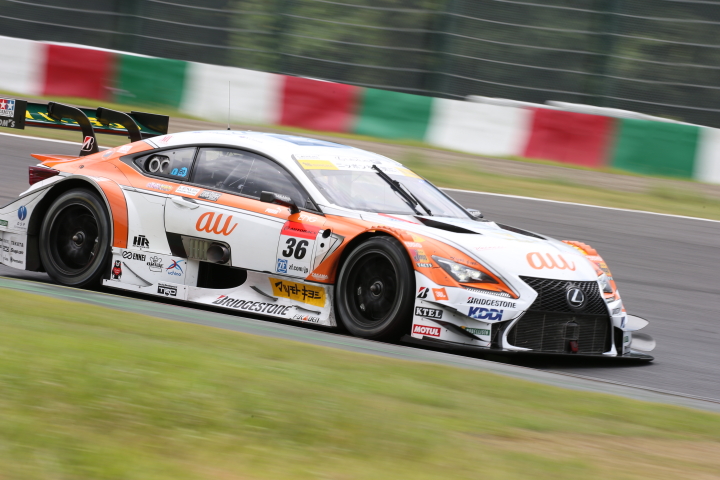 公式練習: 伊藤大輔／ニック・キャシディ組（au TOM'S RC F）