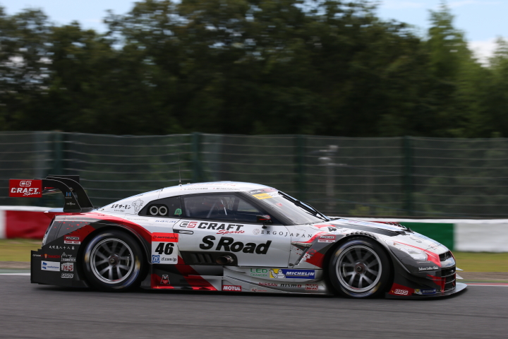 公式練習: 本山哲／高星明誠組（S Road CRAFTSPORTS GT-R）