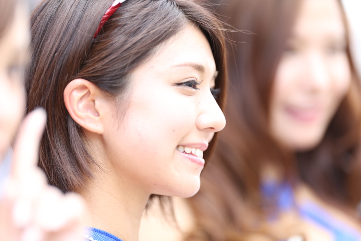 ピットウォーク: レースクイーン