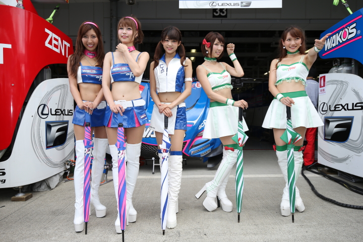 ピットウォーク: レースクイーン