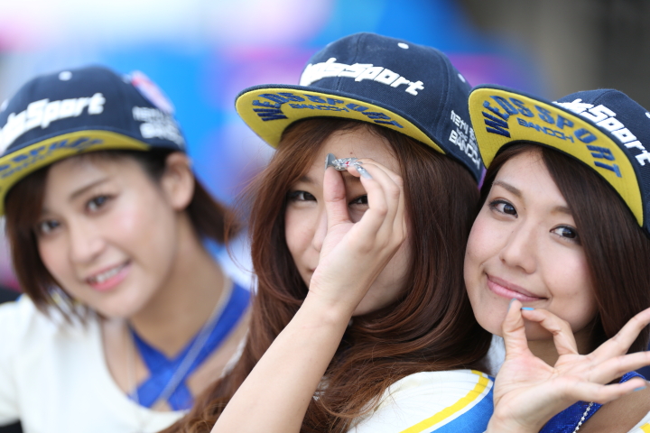 GTキッズウォーク: レースクイーン