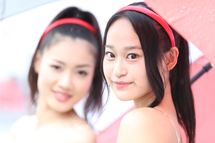 ピットウォーク: レースクイーン