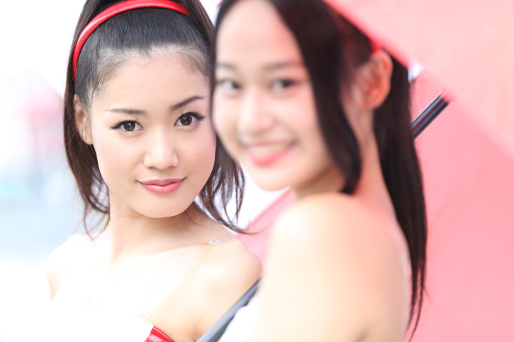 ピットウォーク: レースクイーン