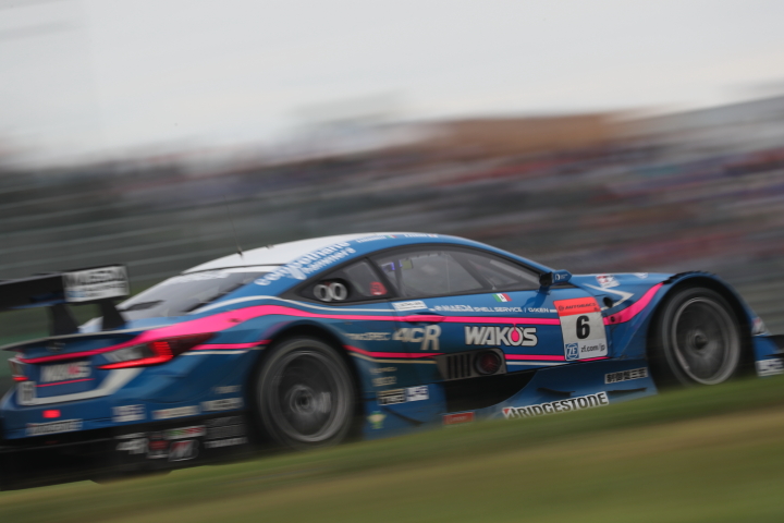 決勝レース: 大嶋和也／アンドレア・カルダレッリ組（WAKO'S 4CR RC F）