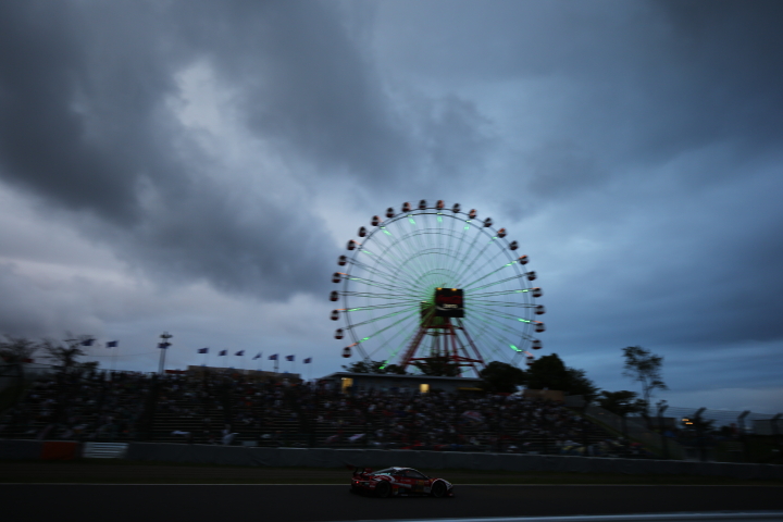 決勝レース: 都筑晶裕／新田守男／脇阪薫一組（JMS LMcorsa 488 GT3）