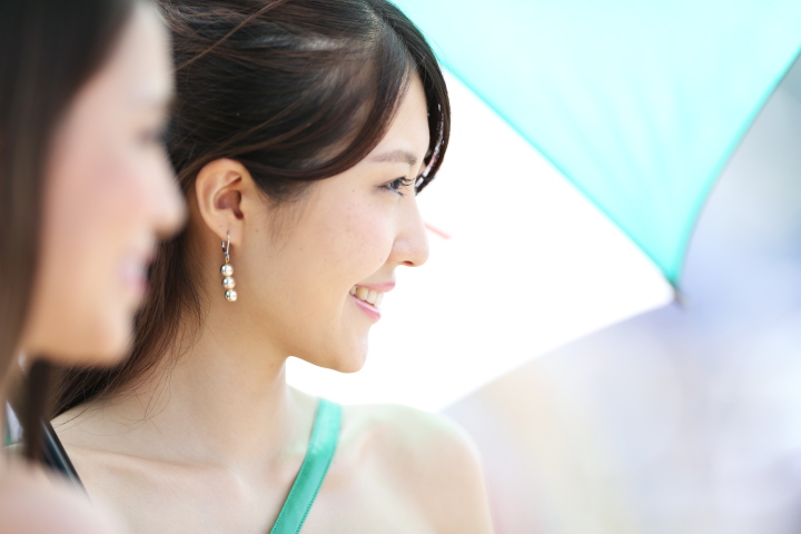 ピットウォーク: レースクイーン