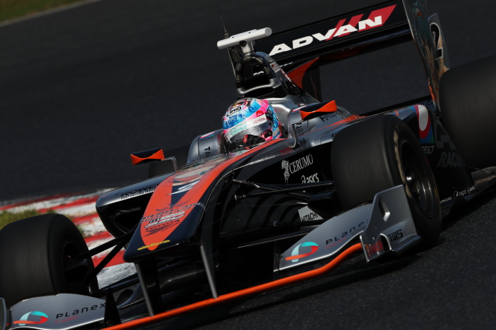 レース2公式予選: 国本雄資（P.MU/CERUMO・INGING SF14）