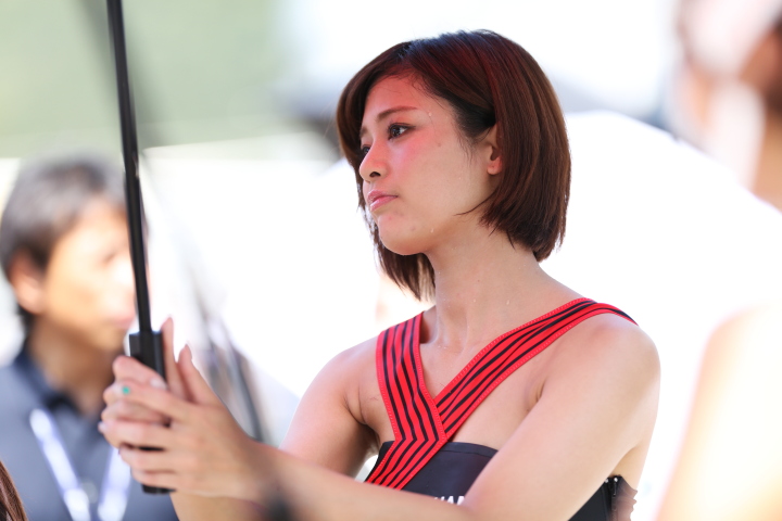 ピットウォーク: レースクイーン