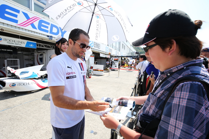 ピットウォーク: ジョアオ・パオロ・デ・オリベイラ（ITOCHU ENEX TEAM IMPUL）