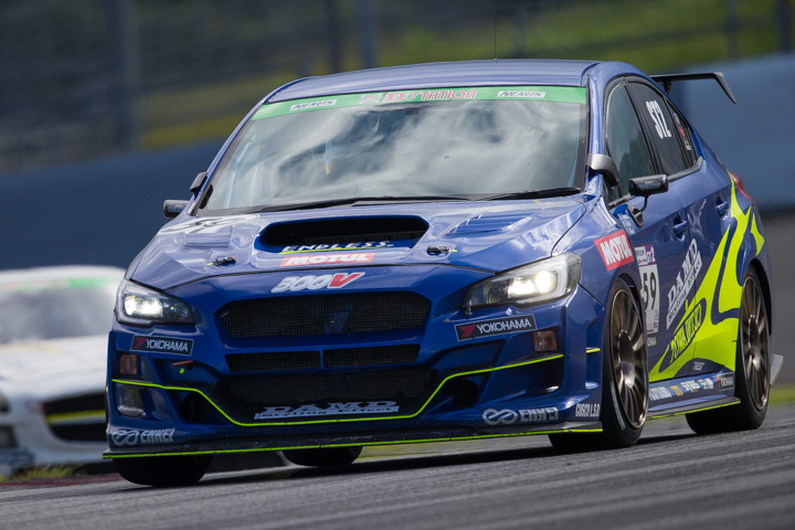 ST-2クラス優勝は大澤学／後藤比東至／檜井保孝組（DAMD MOTUL ED WRX STI）