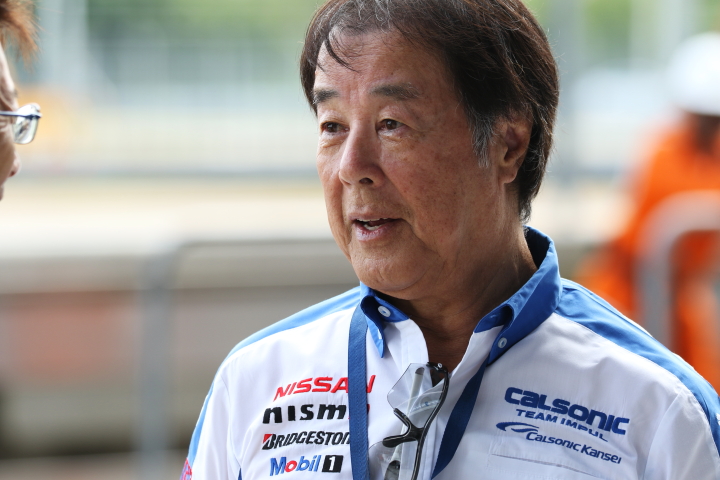 公式練習: 星野一義監督（TEAM IMPUL）