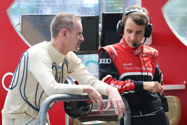 公式練習: リチャード・ライアン（Audi Team Hitotsuyama）