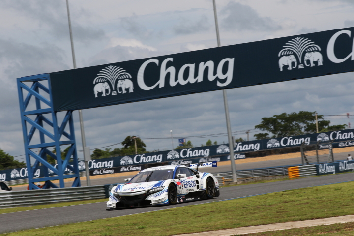 公式練習: ベルトラン・バゲット（Epson NSX CONCEPT-GT）