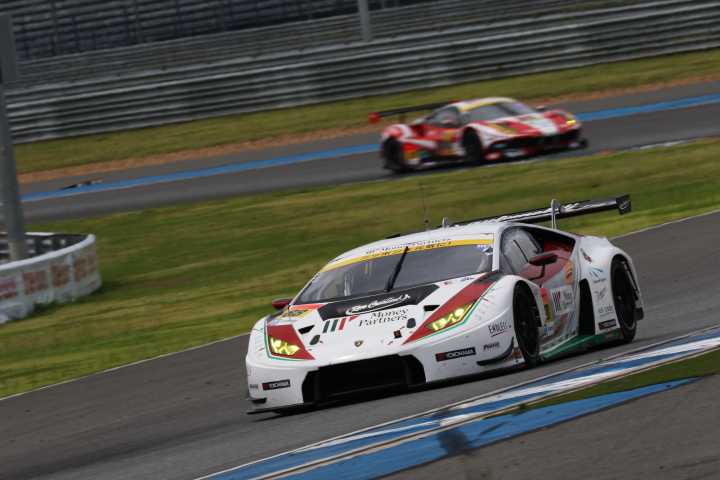 公式練習: 平峰一貴（マネパランボルギーニGT3）