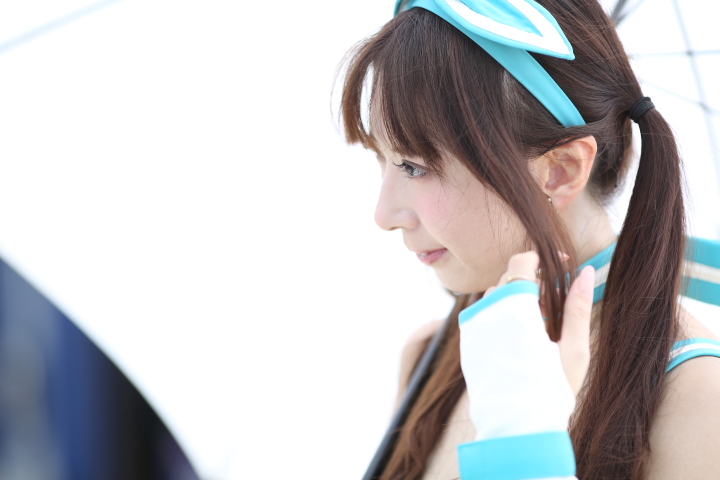 ピットウォーク: レースクイーン